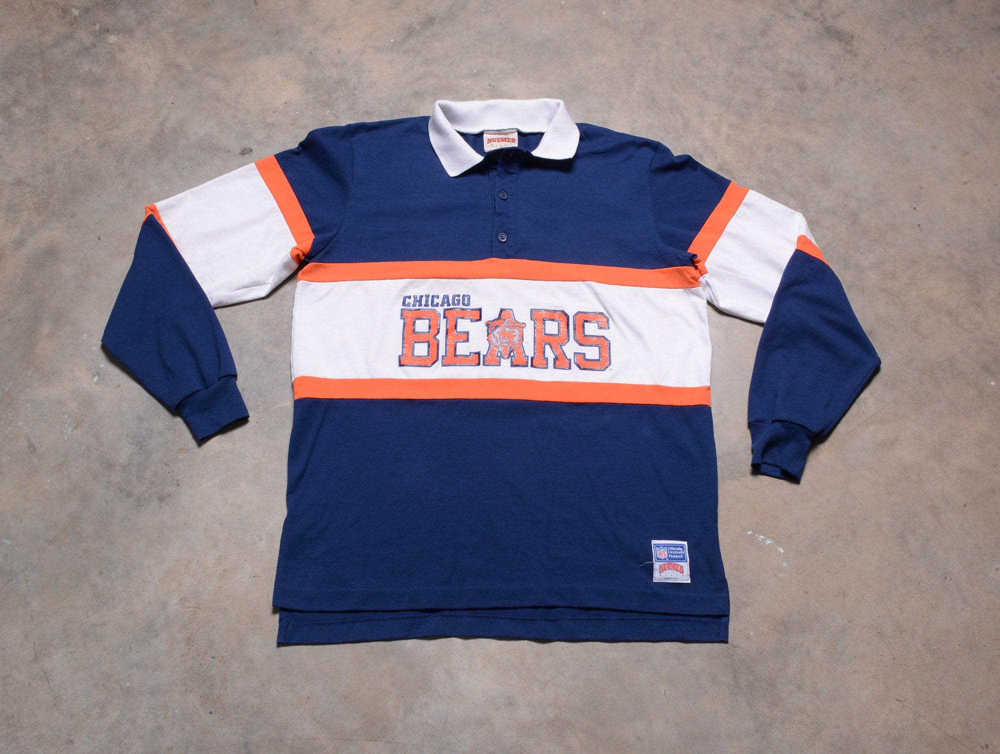 Vintage 80s 90s Chicago Bears Polo 