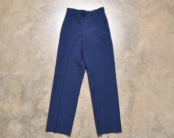 Vintage USAF Wool Dress Pants - 1950s-60s Military Uniform