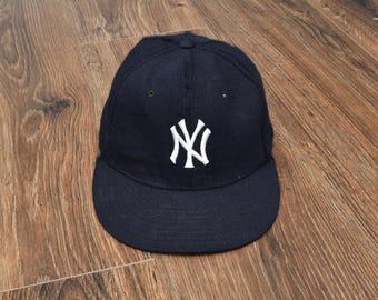 Casquette Baseball Vintage Atlanta Braves New Era - Taille 7 1/8, Laine, Collection Diamond, état Neuf (vitrine)