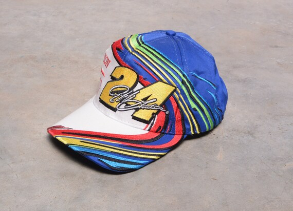 Vintage 90s Jeff Gordon Hat 24 Warrior 