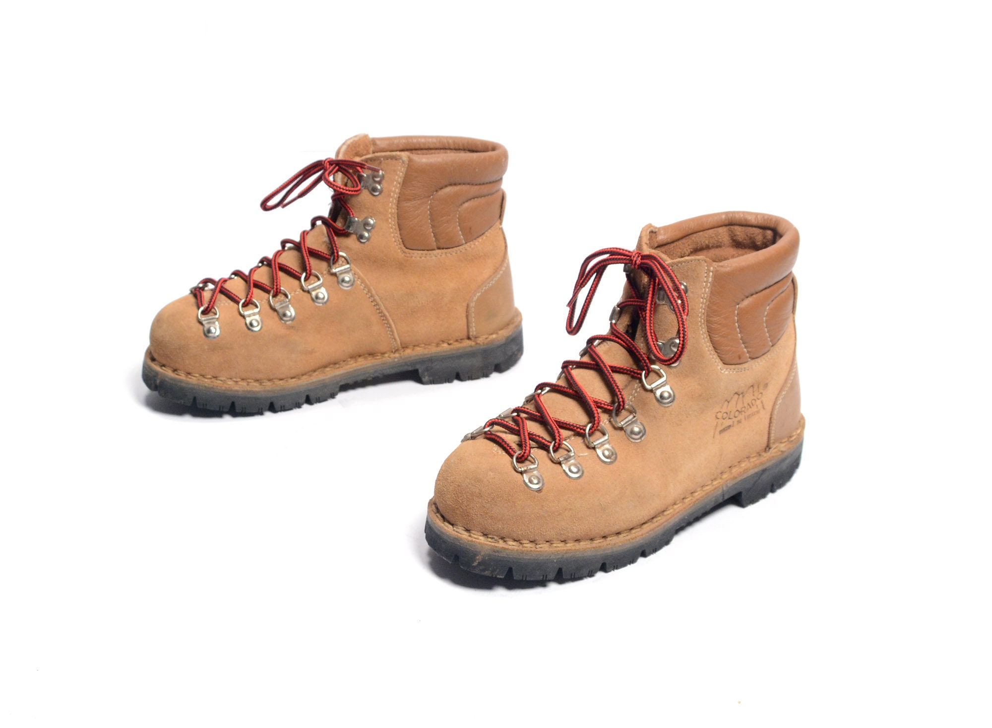 desillusion indrømme det er alt Vintage 70s Hiking Boots 1970 Colorado Suede Leather Nubuck - Etsy