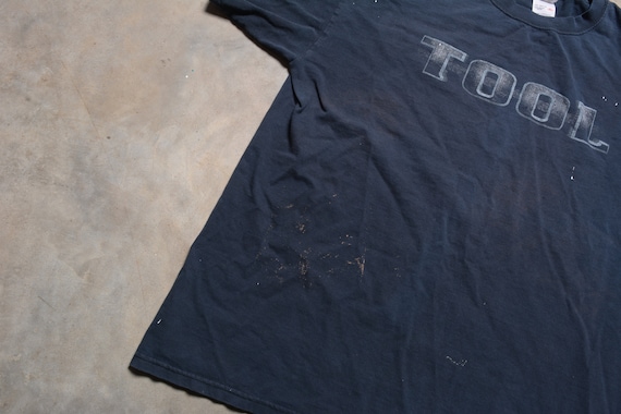 Vintage 00s Tool T-shirt Salival Skeleton Hands Tour Tee Shirt 
