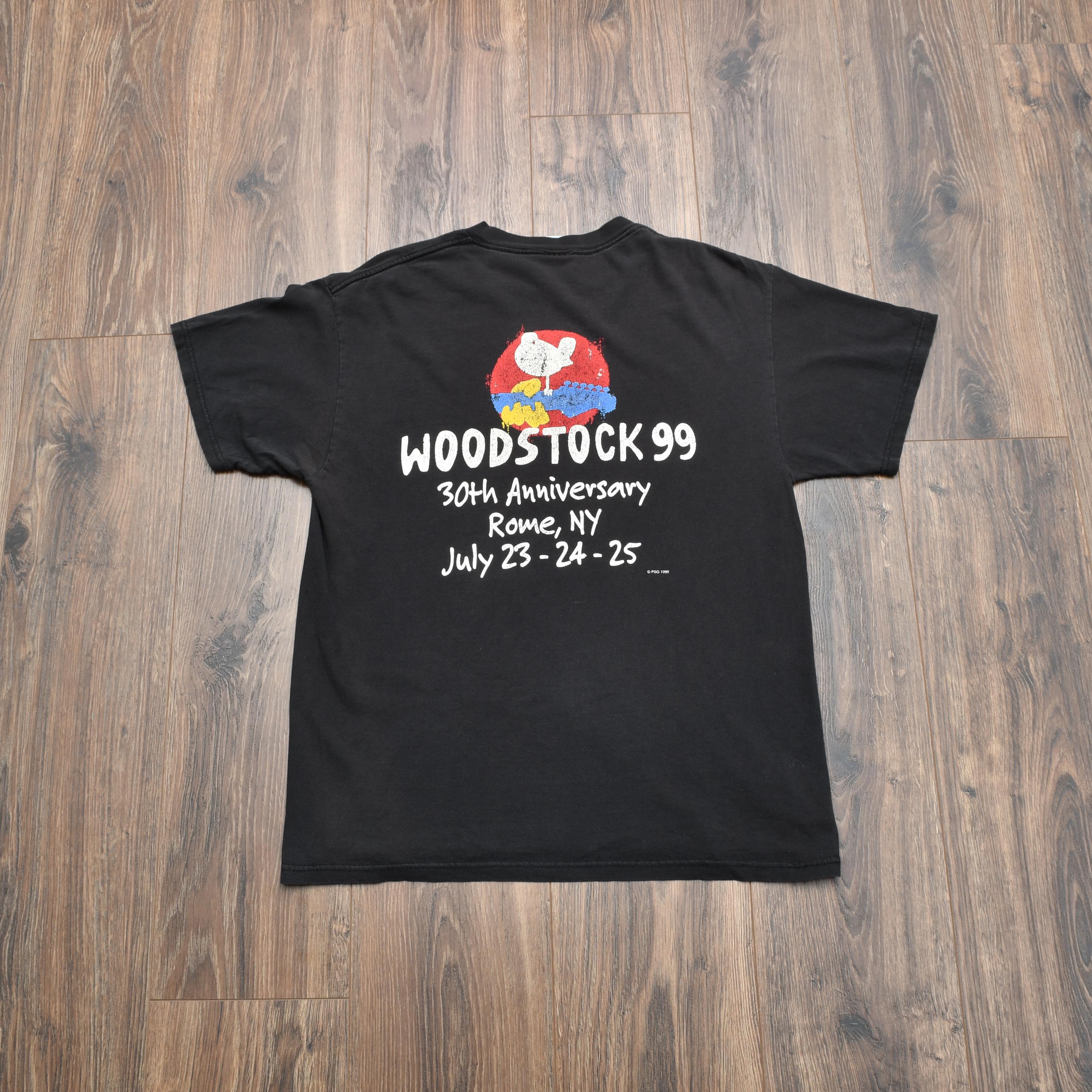1999 Woodstock Shirt - Etsy