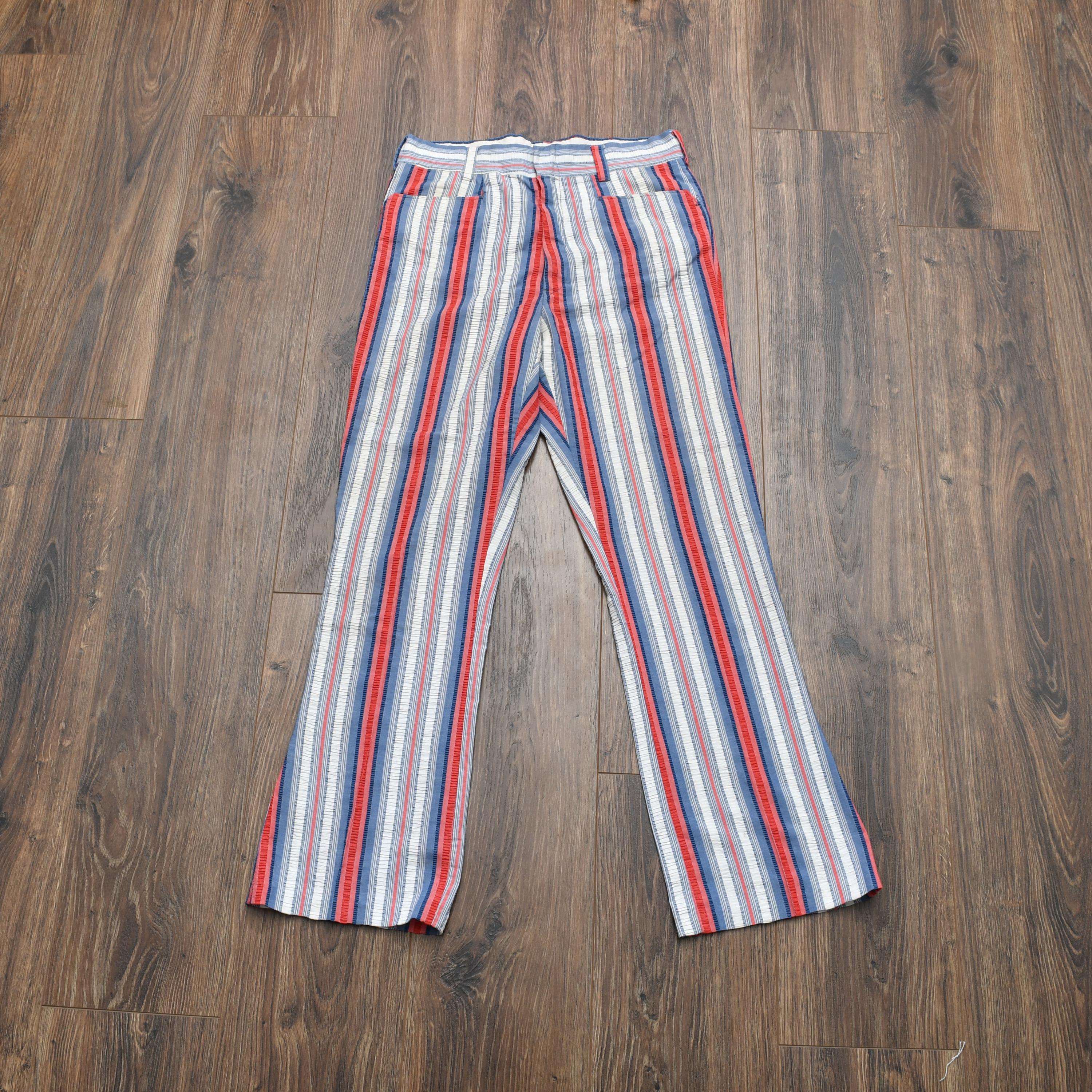 Men Stripe 70s Pants - Etsy