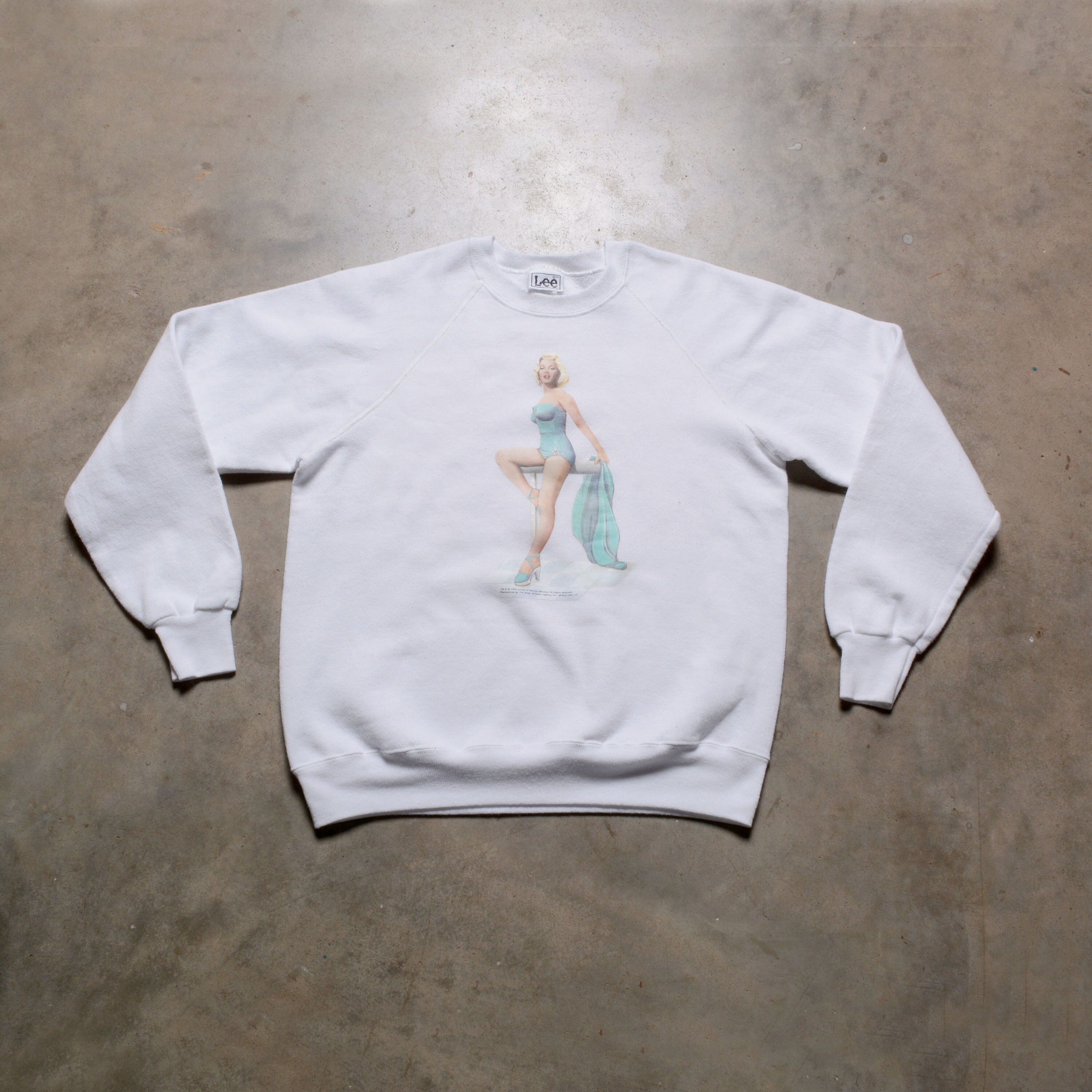 トップス 90s- marilyn monroe pullover sweat print Vintage