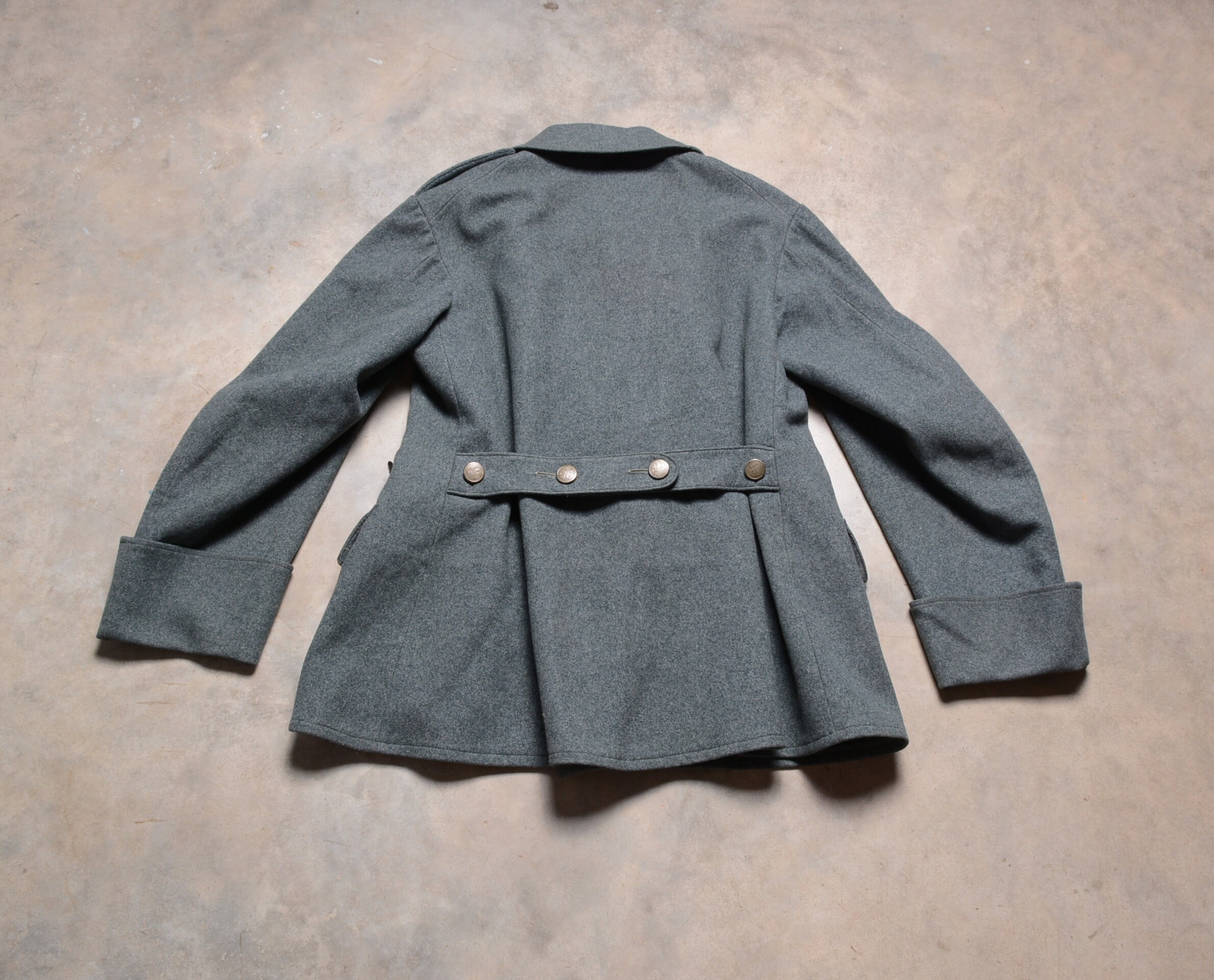 WWI Swiss Medic Jacket Military Army Pea Coat World War 1