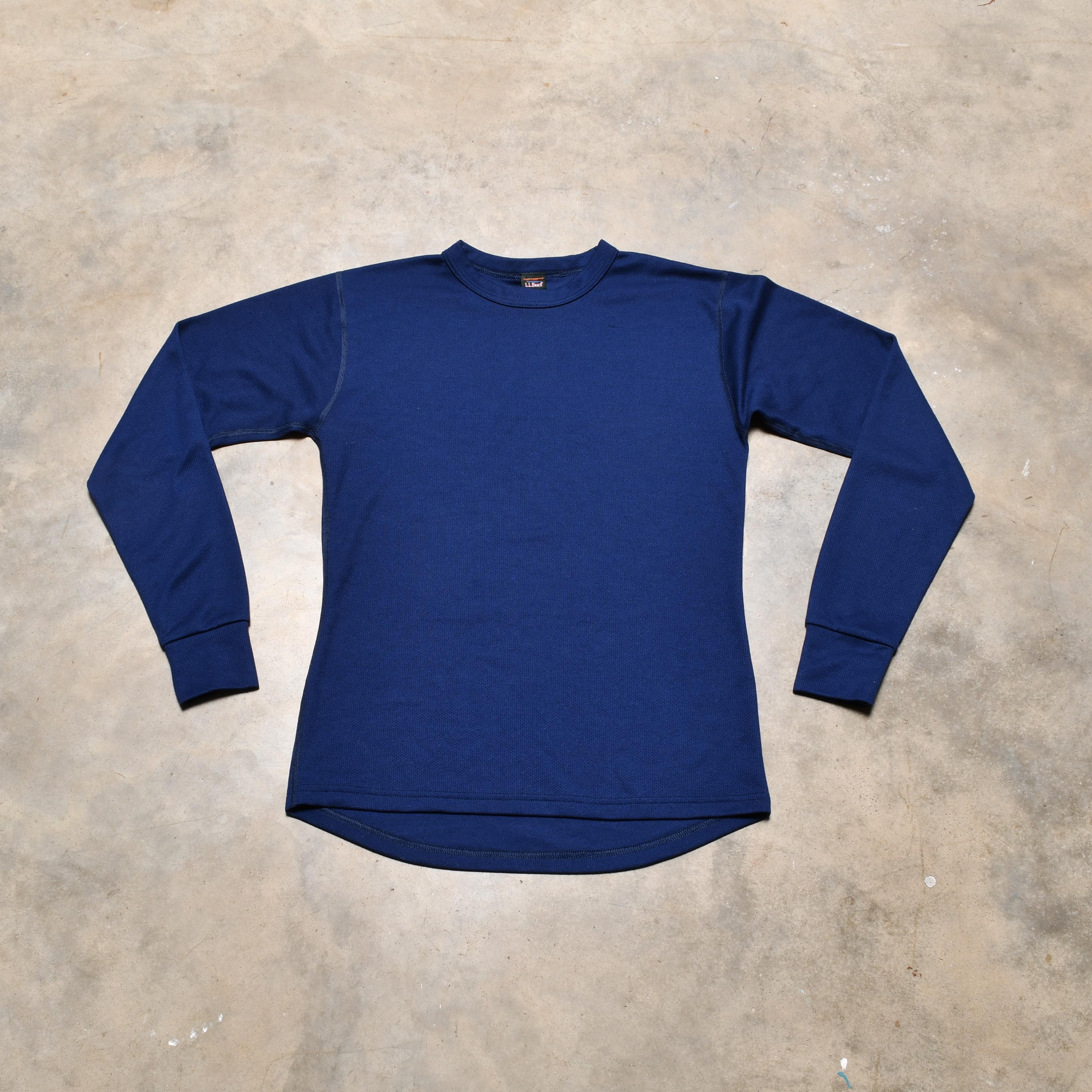 80s 90s EURO thermal × shirt pullover Vintage 80s/90s Winston Logo Red Thermal L/S Shirt & Pants