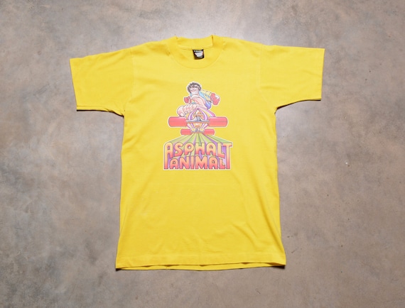 ローズローズスケートヘッド Tシャツ80s