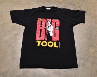 Vintage 90s Home Improvement T-shirt Big Tool Time Tim Allen 1990
