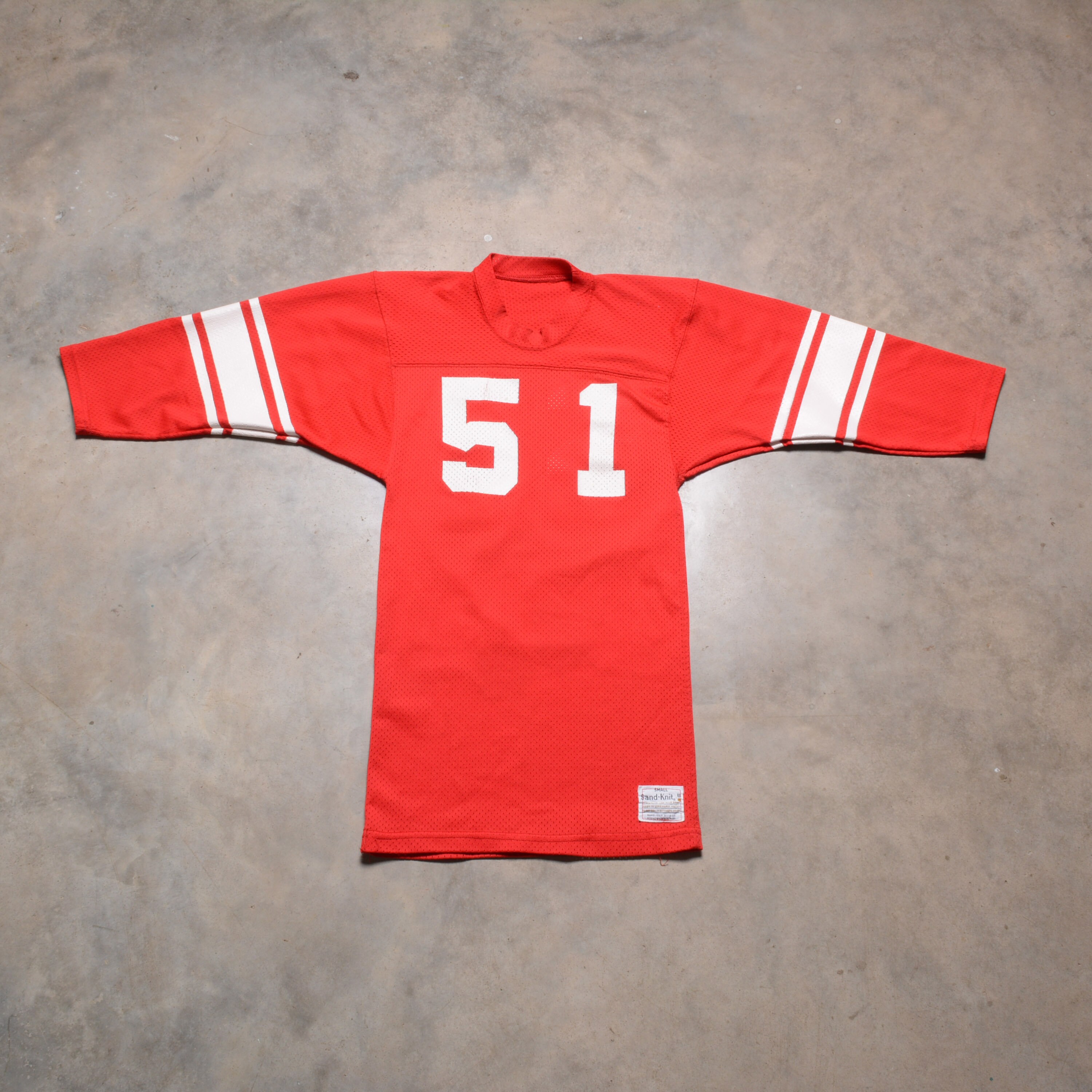 USA製 vintage mesh FOOTBALL numberingTee Vintage Y2K Boxy Cropped Mesh Football Jersey Small Number