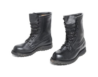靴 1980s Vintage Combat WaterProof Boots 80s Combat Waterproof Boots - Etsy