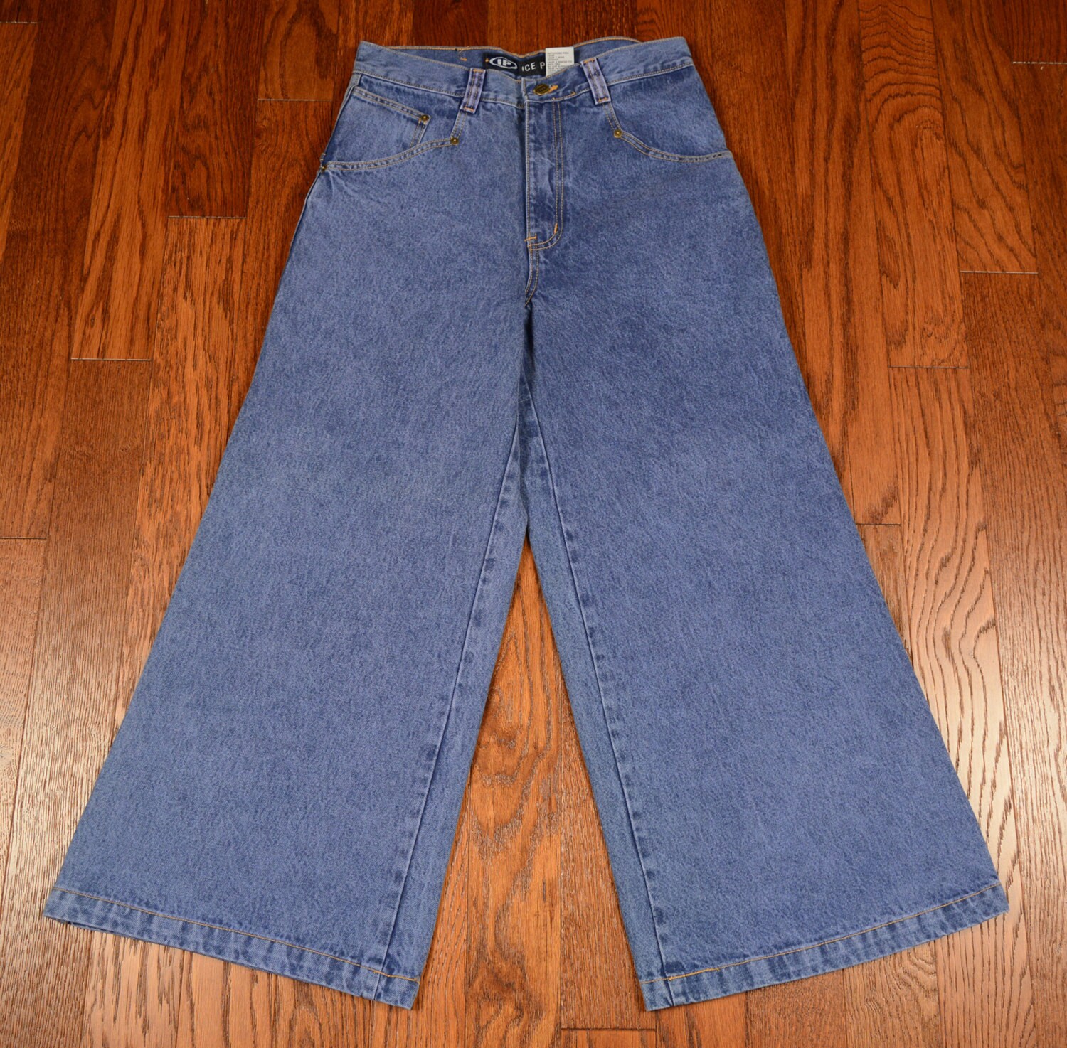 Vintage 90s Ice Pole Jeans JNCO Style Wide Leg Pants Raver
