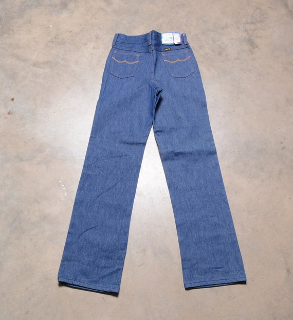 Buy Vintage 70s Young Maverick Jeans Boy Girl Youth Indigo Raw 