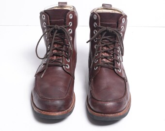 90s Timberlandスウェット made in USA Size 8 - Vintage 1990s Classic Timberland Work Boots, Womens