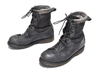 vintage Matterhorn work boots leather canvas insulated Gore-Tex steel toe men size 10