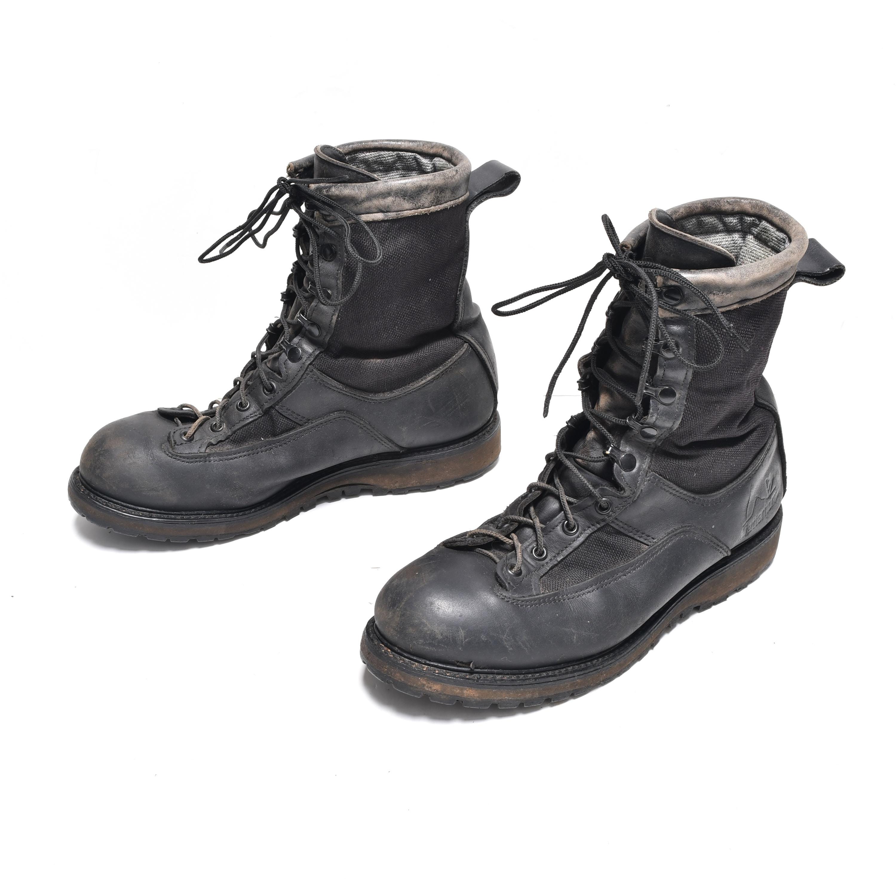 Vintage Matterhorn Work Boots Leather Canvas Insulated Gore 