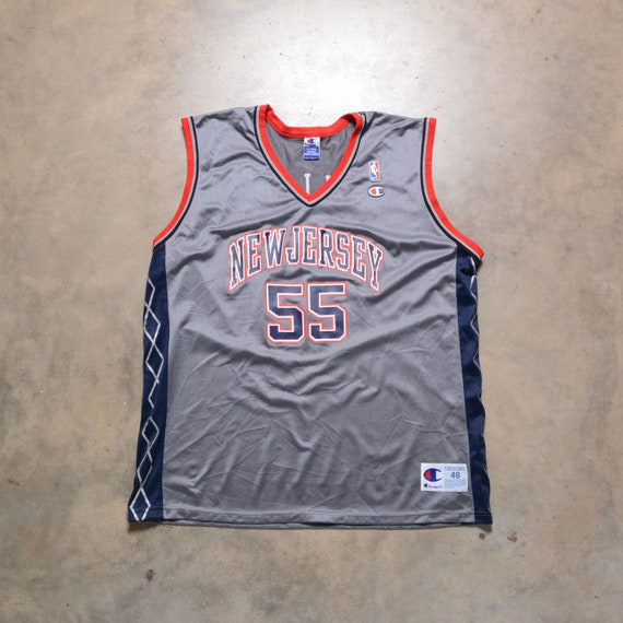 vintage 90s Jayson Williams jersey New Jersey Net… - image 1