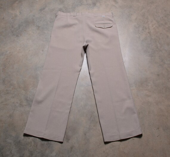 vintage 70s Levis Sta-Prest Action Slacks polyest… - image 4