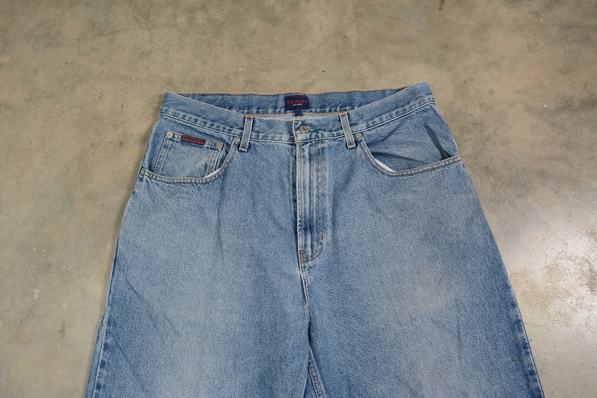 Vintage 90s Tommy Freedom Jeans Medium Wash -