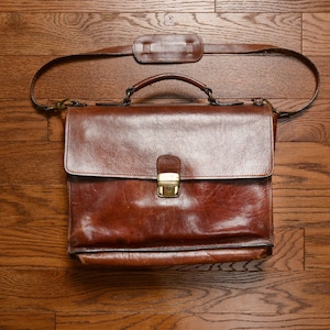 Old angler leather clearance backpack
