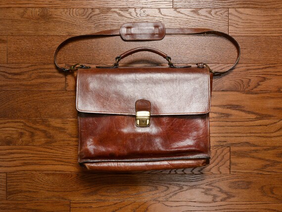 old angler messenger bag