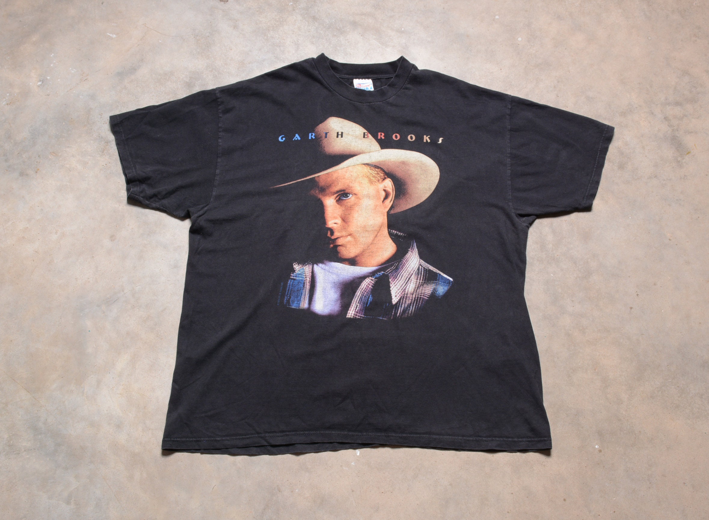 Vintage 90s Garth Brooks T-shirt 1998 Tour Concert Tee Shirt ...