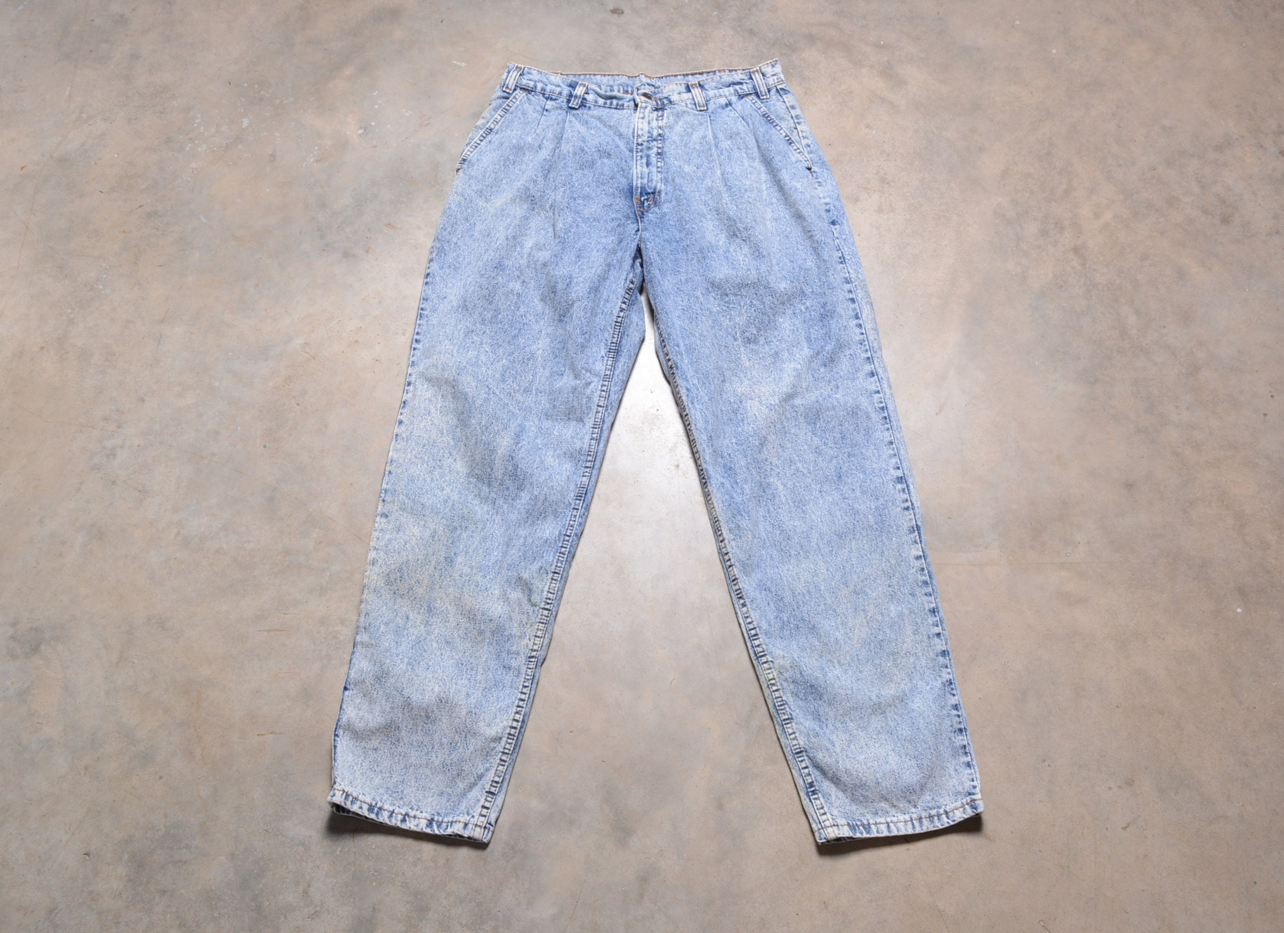 Jeans Dries Van Noten Pleated Denim Pants 2310224066432 514  FLEXDOG