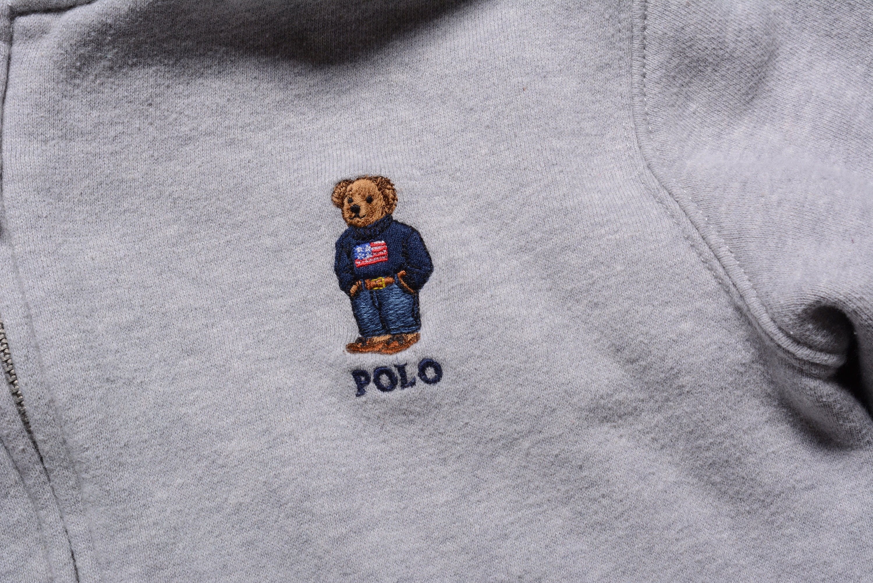 90s RALPH LAUREN POLO BEAR 雪の結晶 2000 テディ Vintage Ralph Lauren POLO Jointed Teddy Bear Plush 2000 Red