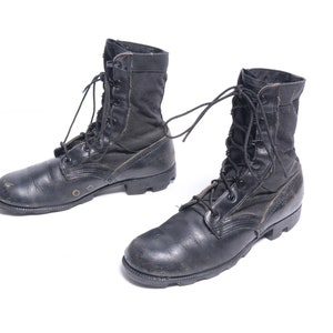 Vintage 80s 90s Combat Boots US Army Issue Jump Boots 1980 - Etsy