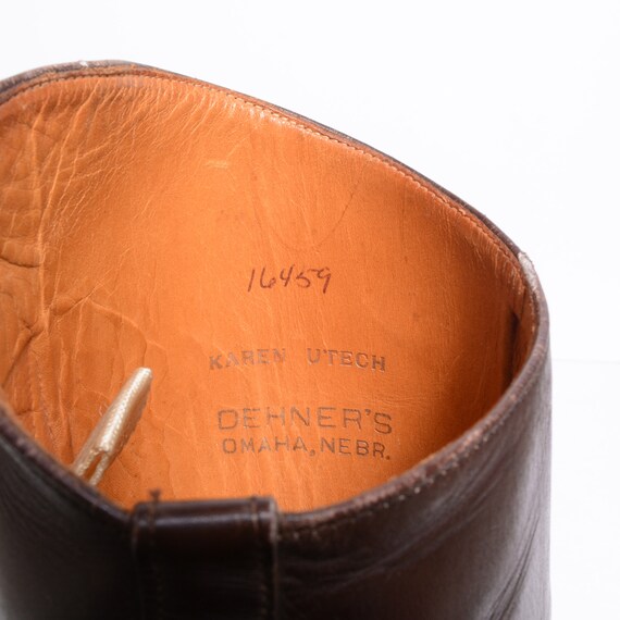 Womens Vintage Riding Boots Dehner Blucher Field Boot Custom Made 