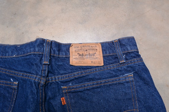 vintage 70s 80s Levi's 505 jeans orange tab 1970 … - image 3
