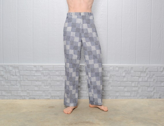 vintage 80s 90s Orvis seersucker patchwork pants p
