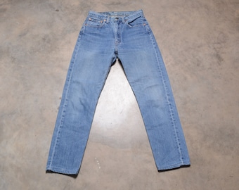 Waist 30 Leg 29.5 90s Made in USA 501 Levi Jeans Vintage