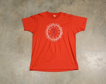 vintage 80s American Sings t-shirt 1980 men women unisex musical theater tee shirt L/XL