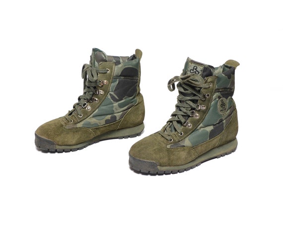 Vintage 80s Hiking Boots Top Pro Line 