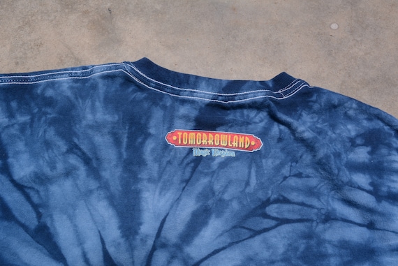 Vintage 00s Y2k Lilo Stitch T-shirt Tie Dye Tomorrowland