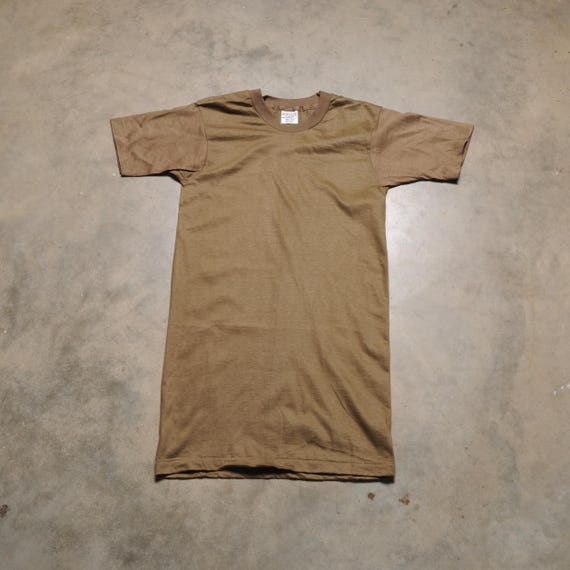 ▪80’s【ARMY】VINTAGE TEE Vintage 80s US Army T-shirt Olive Drab Green Tee Shirt NOS
