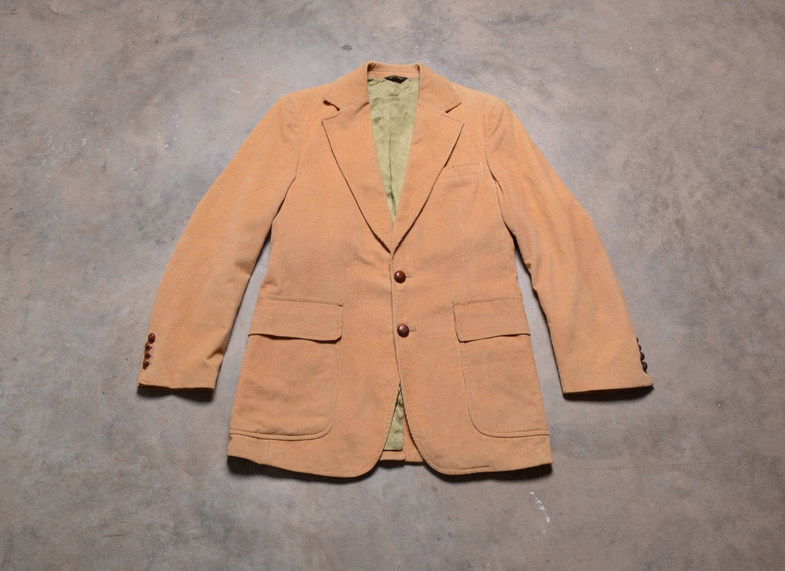 tan corduroy sport coat