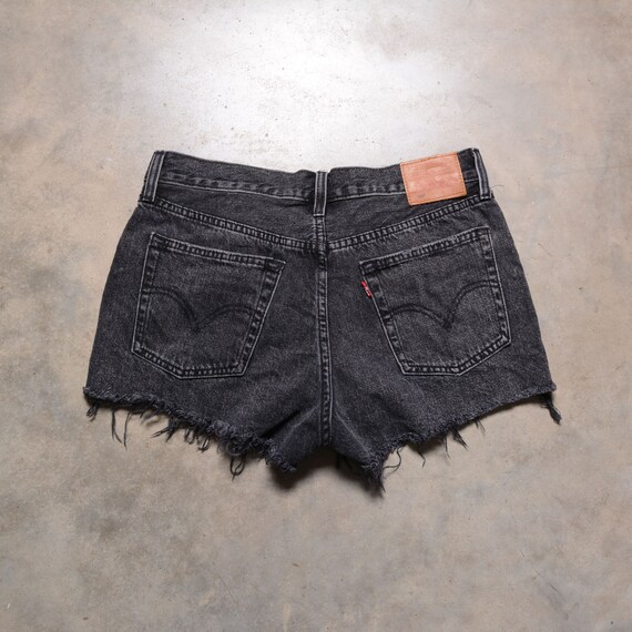 vintage Levi's Premium jean shorts 501 button fly… - image 4