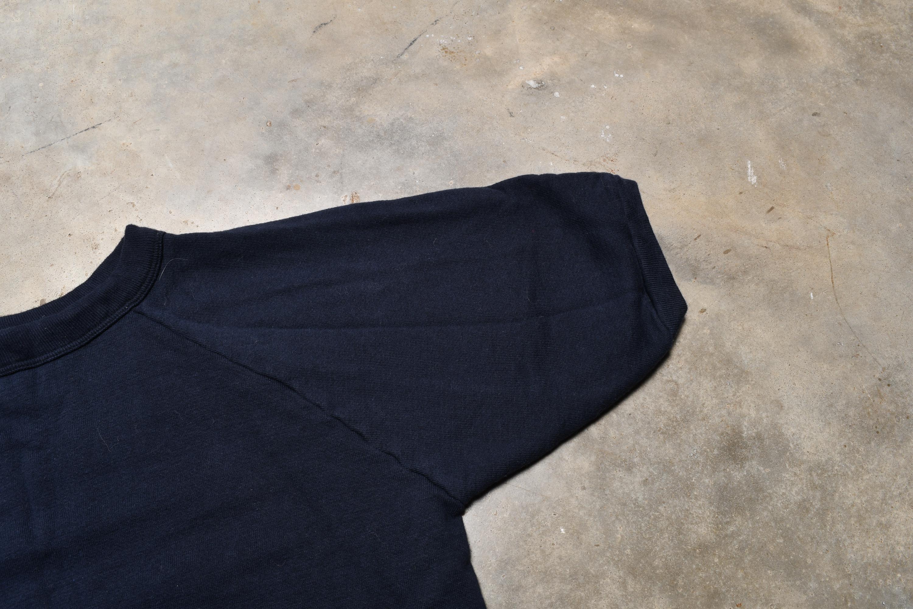 Vintage 50s 60s Warm up Top Short Sleeve Sweatshirt Hanes