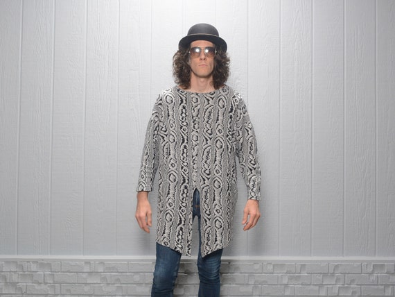 vintage 80s beach coverup hippie boho psychedelic