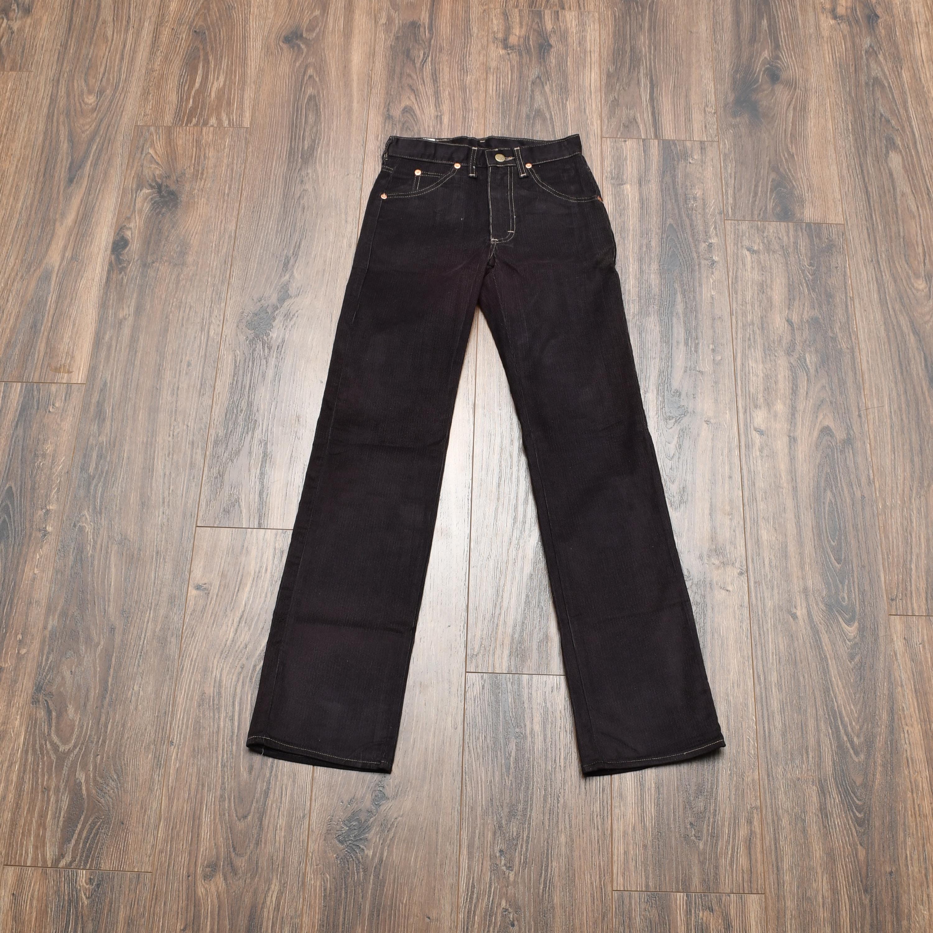 LEE VINTAGE Dead Stock 70’s RIGID DEADSTOCK LADY LEE 70's 70s Vintage Flared Black Label