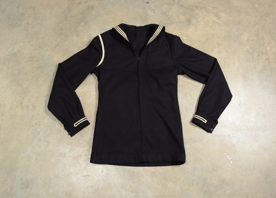 vintage 40s 50s US Navy sailor uniform shirt 1940