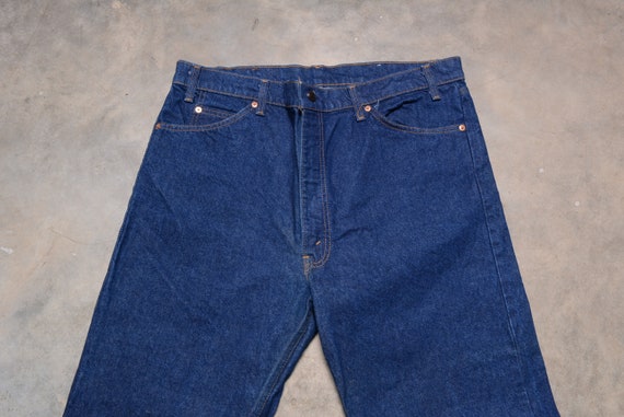 vintage 70s 80s Levi's 505 jeans orange tab 1970 … - image 2