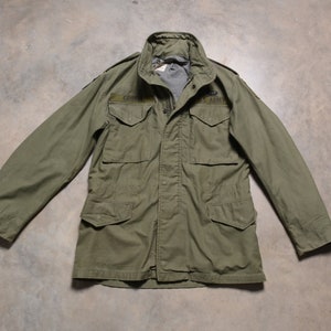 ライナー付き 74年 SO-SEW STYLES INC. M65 SR 70s 米軍 U.S.ARMY M-65 フィールドジャケット キルティング