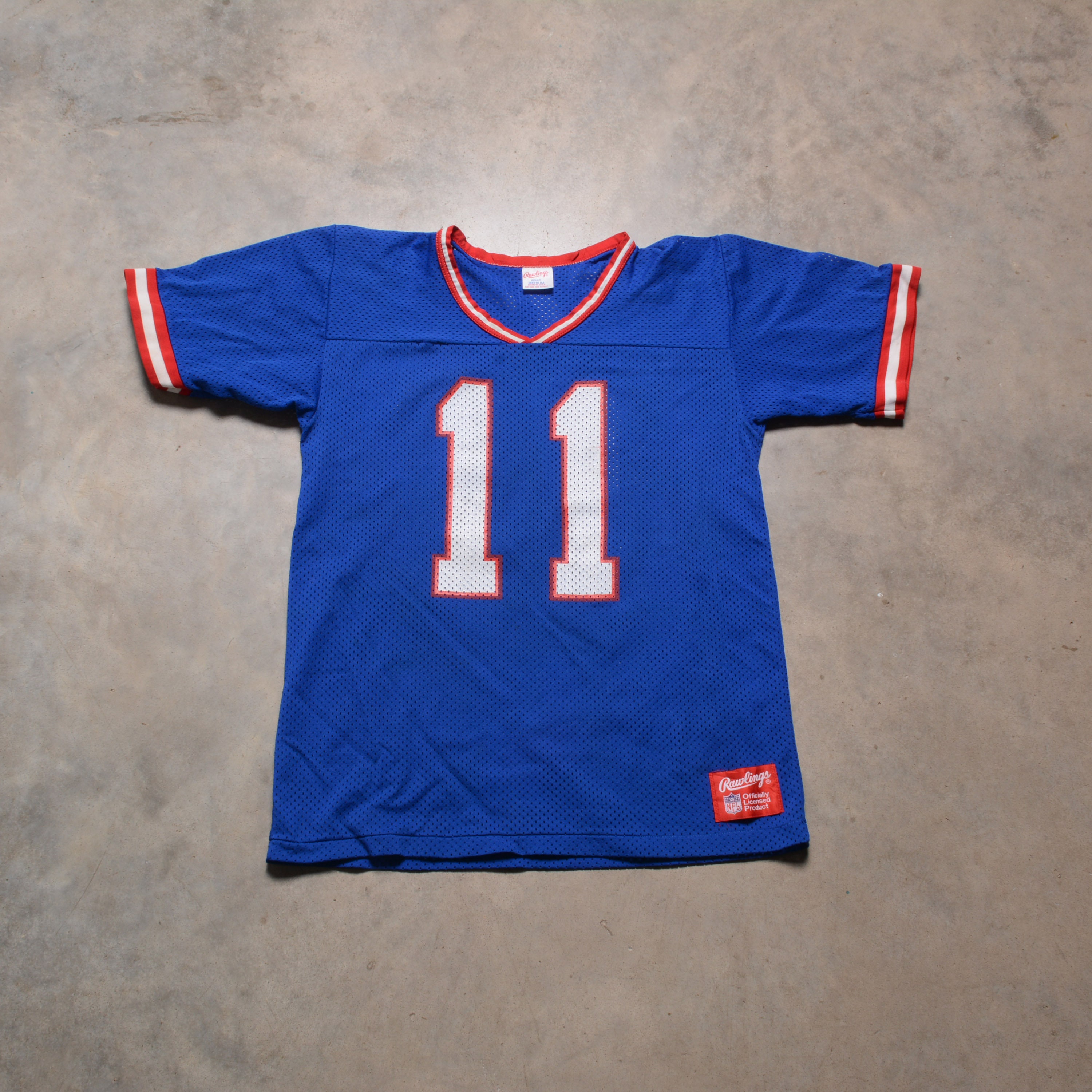 Vintage 80s 90s Giants Jersey 11 #11 Phil Simms New York Giants
