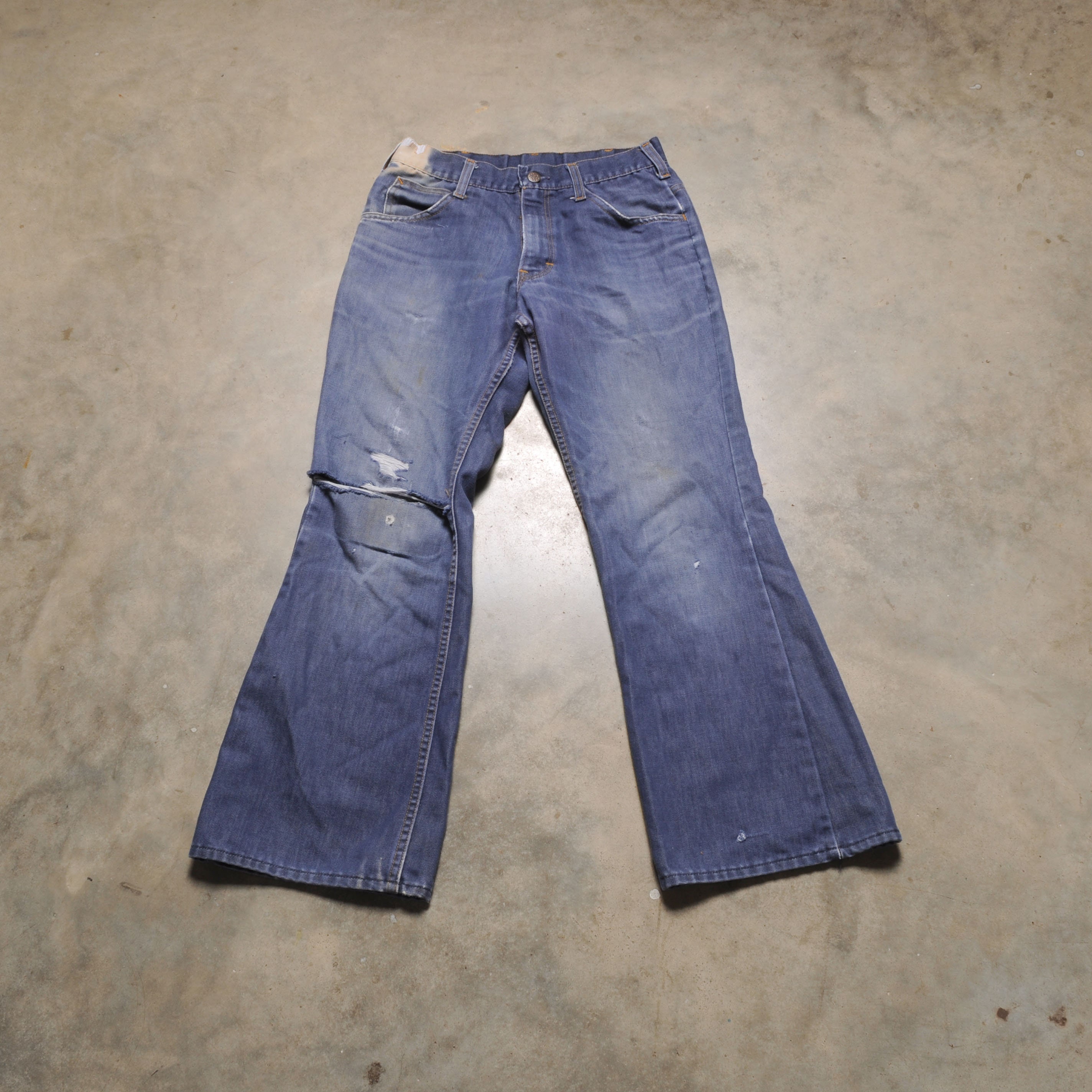 Levi's flare jeans mens deals