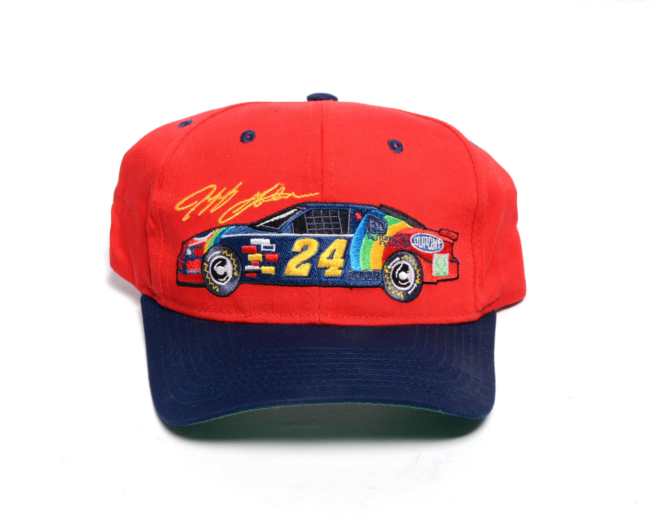 Vintage 90s Jeff Gordon Hat 24 Warrior 