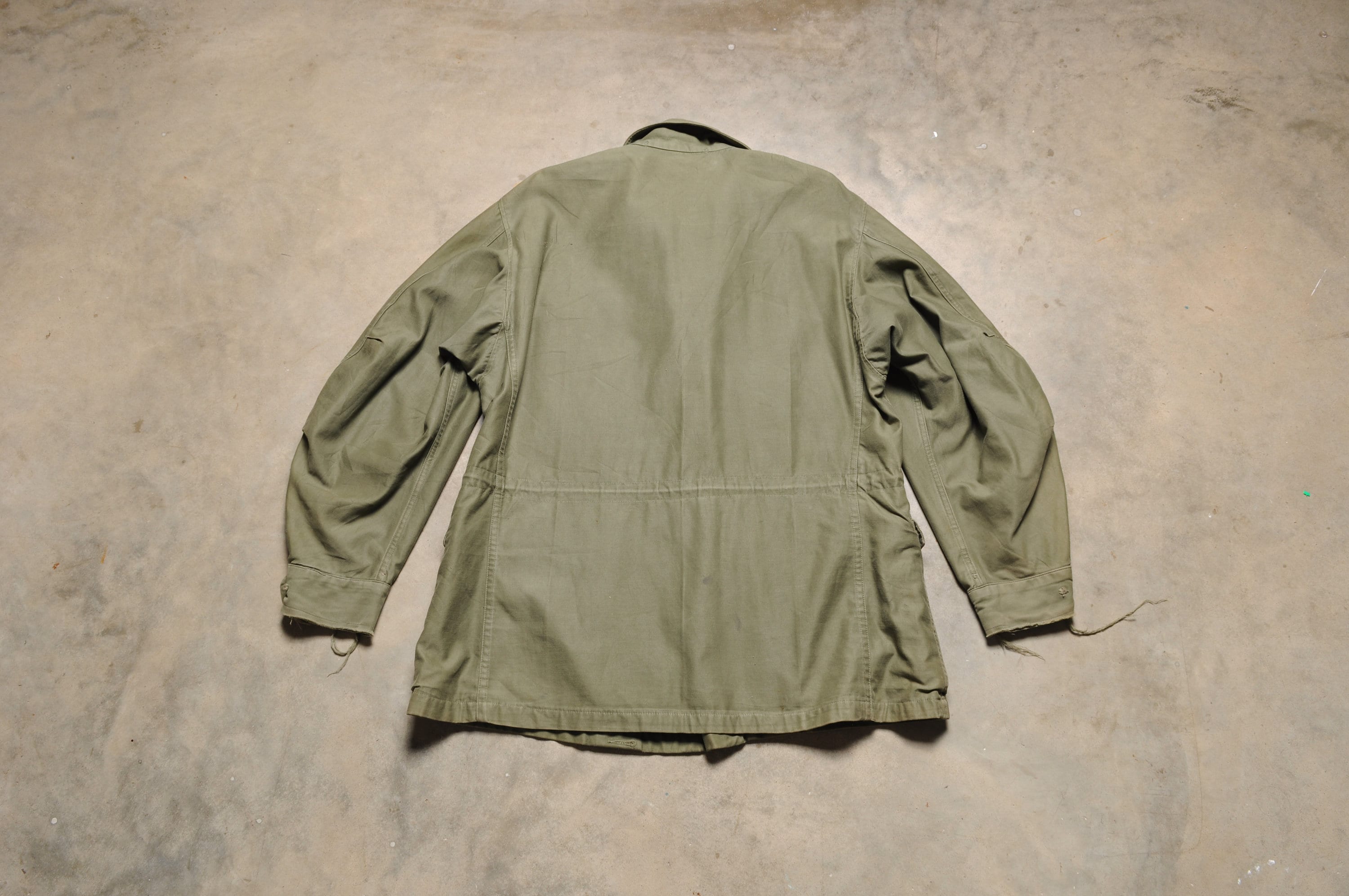 Vintage 40s 50s US Army Field Coat M-1943 Winter Jacket Olive Drab