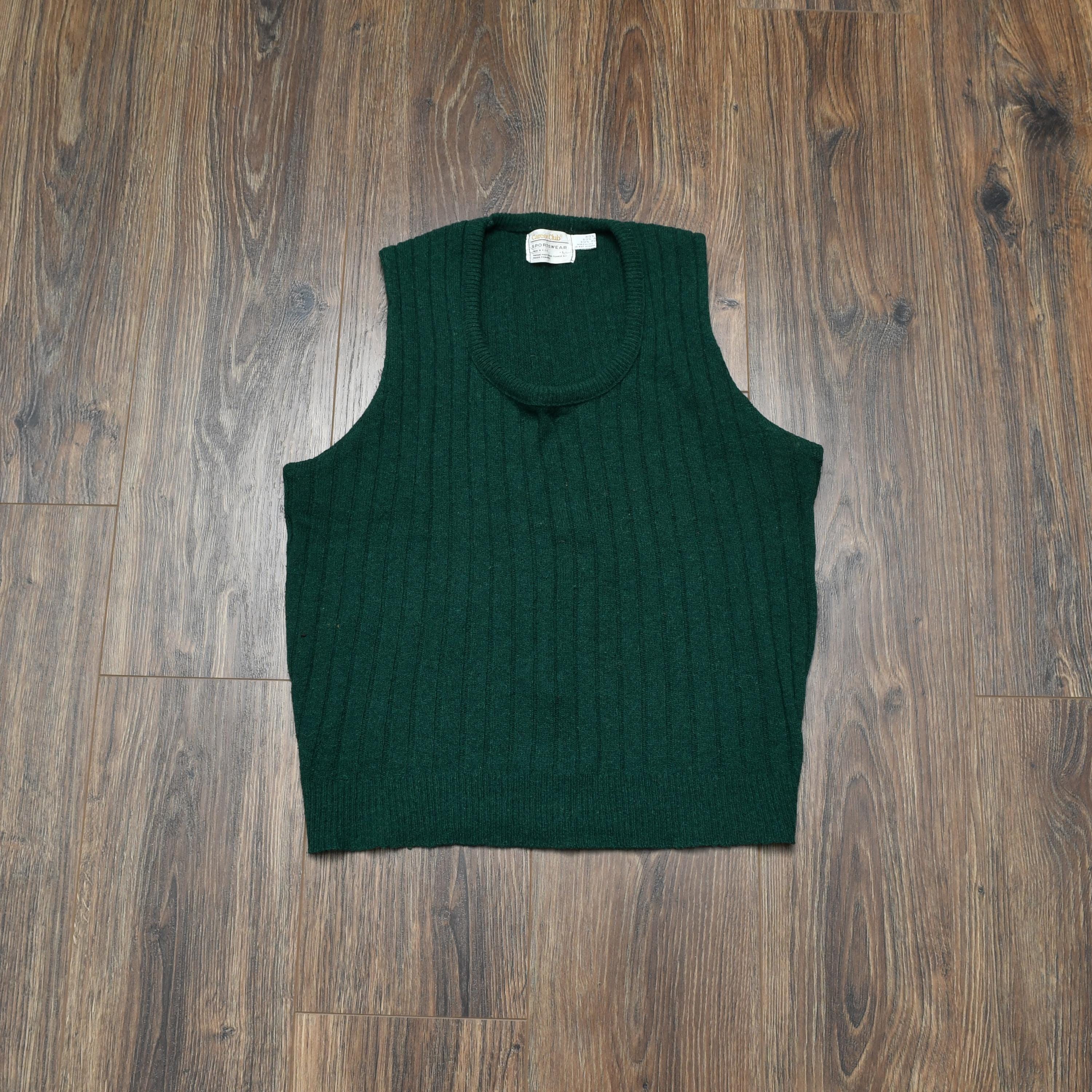 トップス VINTAGE wool vest MADE IN USA 70s 70s Style Vest Wool Hippie Top Size S-m - Etsy